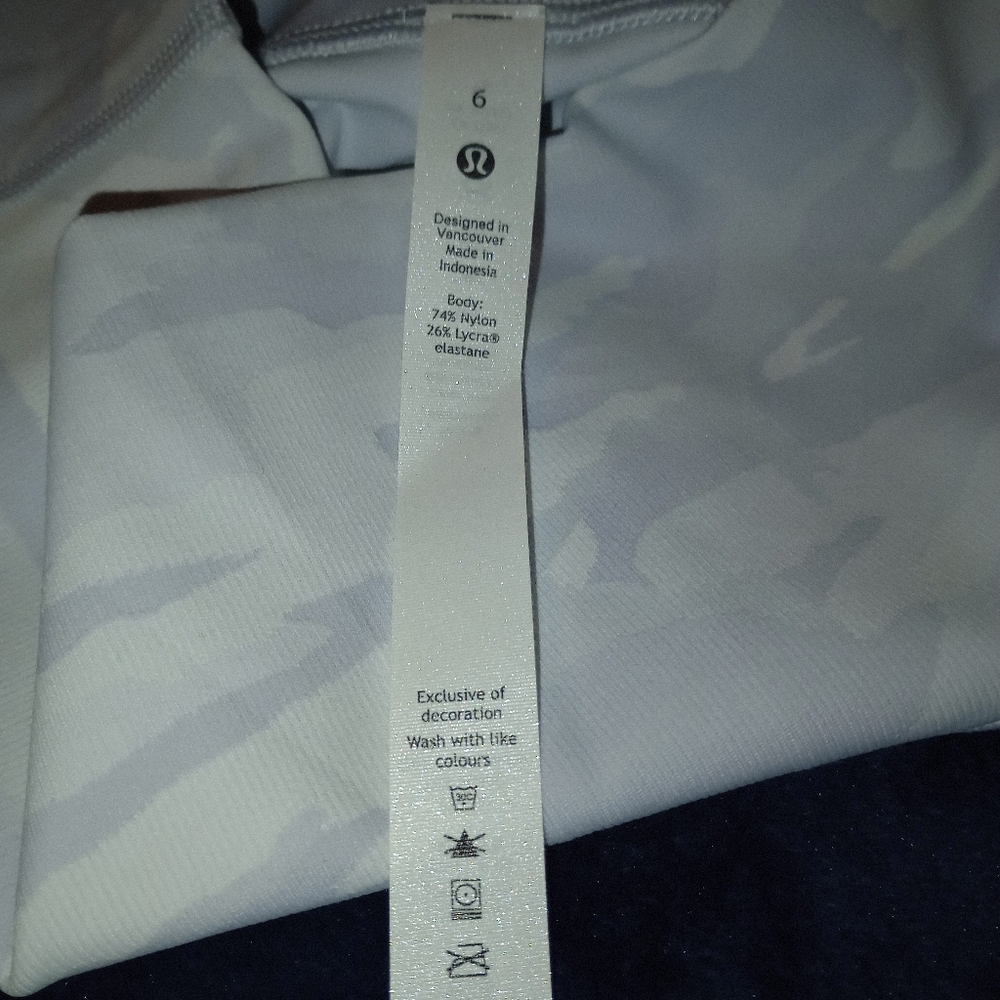 NWT Lululemon Wunder Under High Rise Shorts Womens Size 6 - Picture 7 of 7